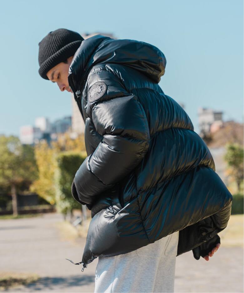 CANADA GOOSE (カナダグース) Crofton Puffer BLACK（ダウンジャケット 