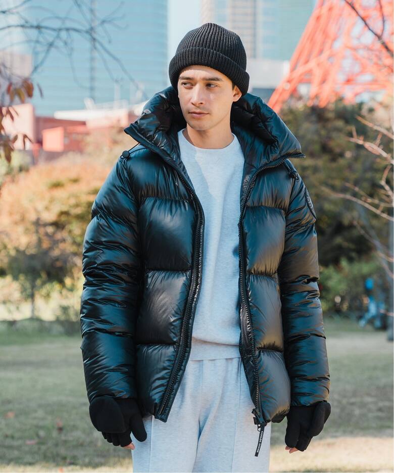 CANADA GOOSE (カナダグース) Crofton Puffer BLACK（ダウンジャケット 