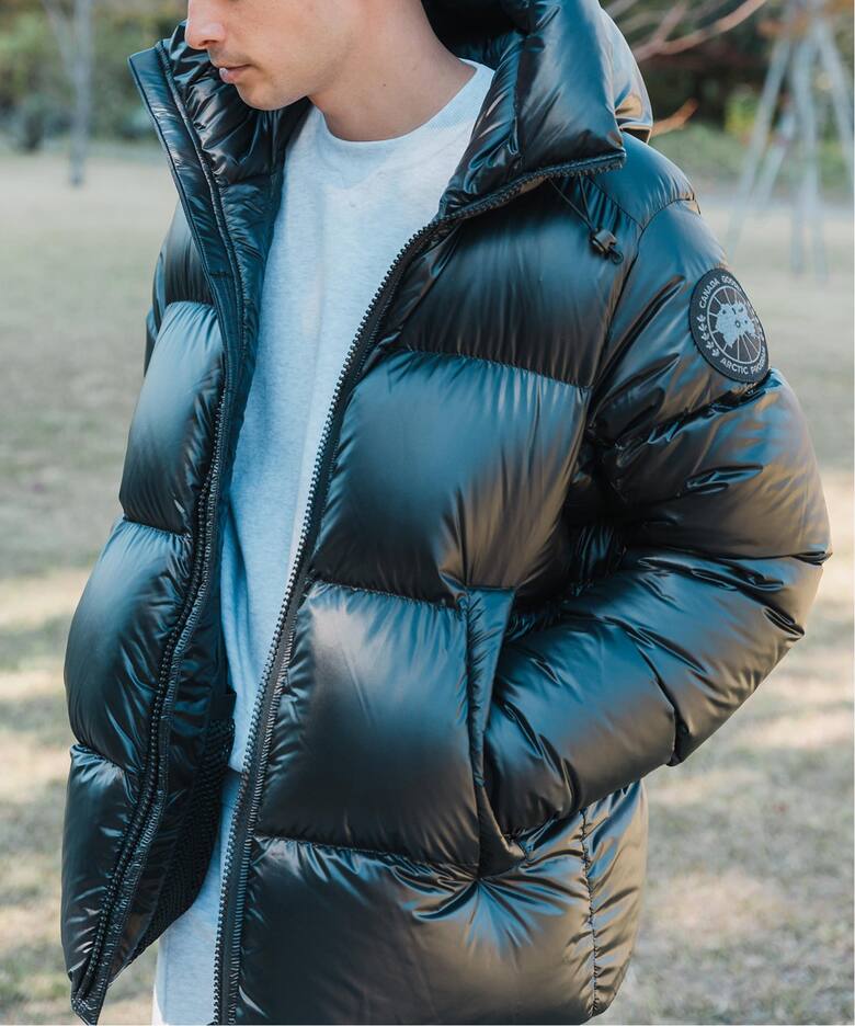 CANADA GOOSE (カナダグース) Crofton Puffer BLACK（ダウンジャケット 