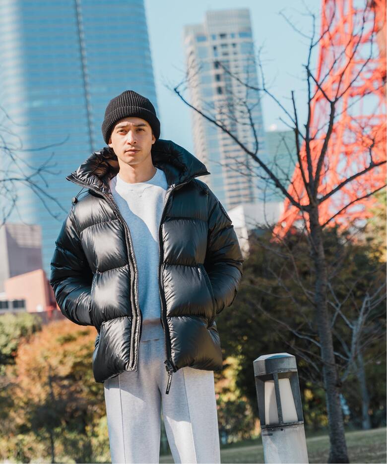 CANADA GOOSE (カナダグース) Crofton Puffer BLACK（ダウンジャケット 