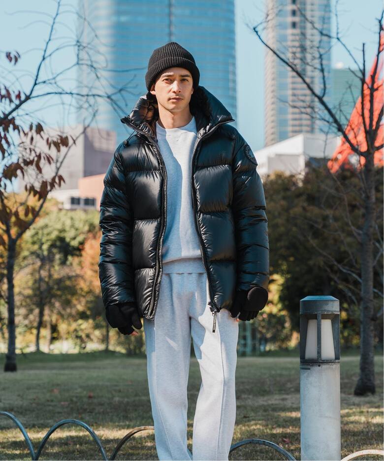 CANADA GOOSE (カナダグース) Crofton Puffer BLACK（ダウンジャケット 