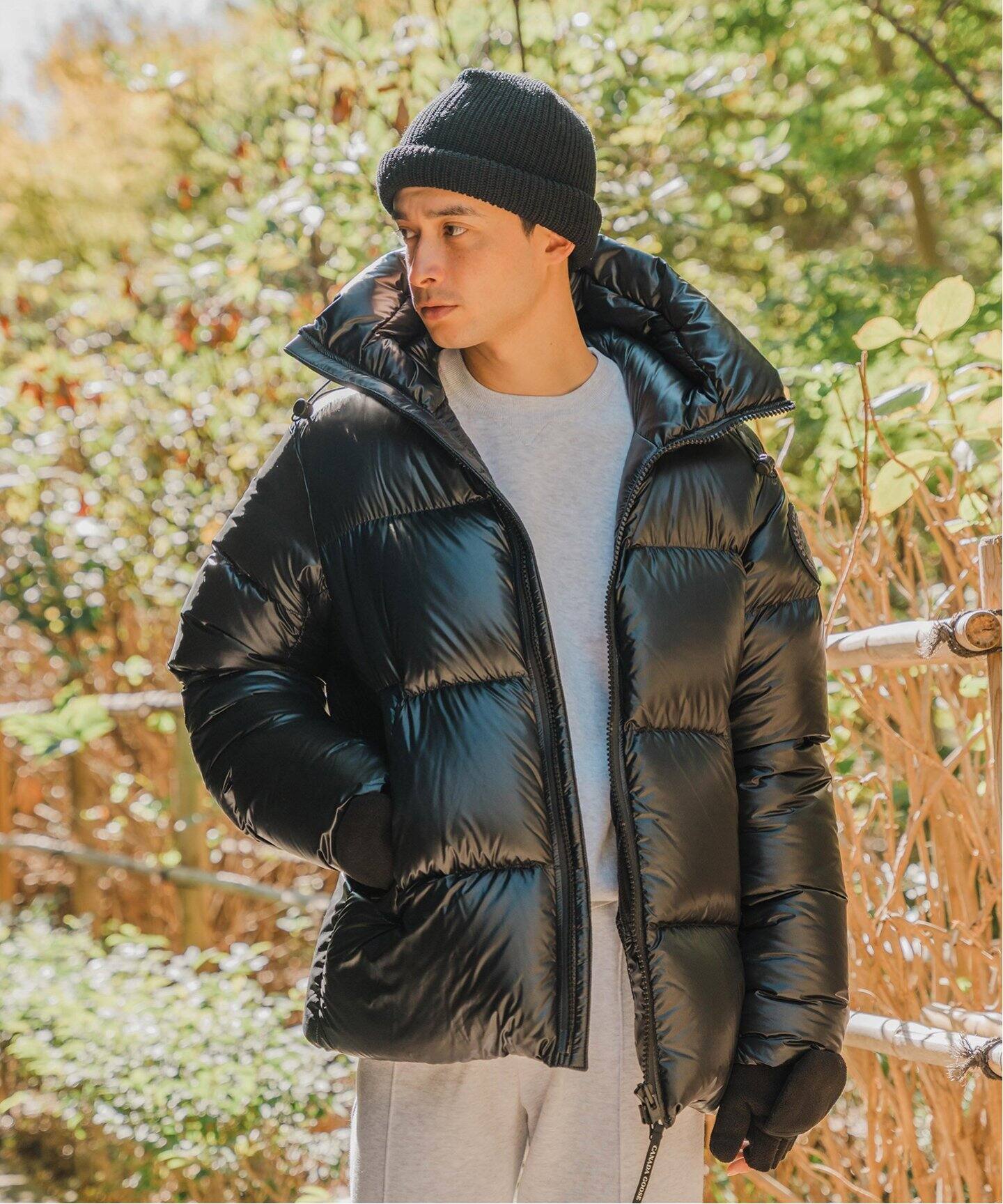 CANADA GOOSE (カナダグース) Crofton Puffer BLACK（ダウンジャケット