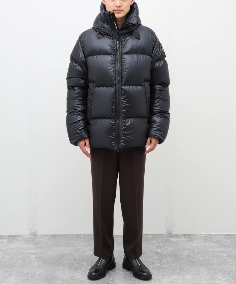 CANADA GOOSE (カナダグース) Crofton Puffer BLACK（ダウンジャケット 