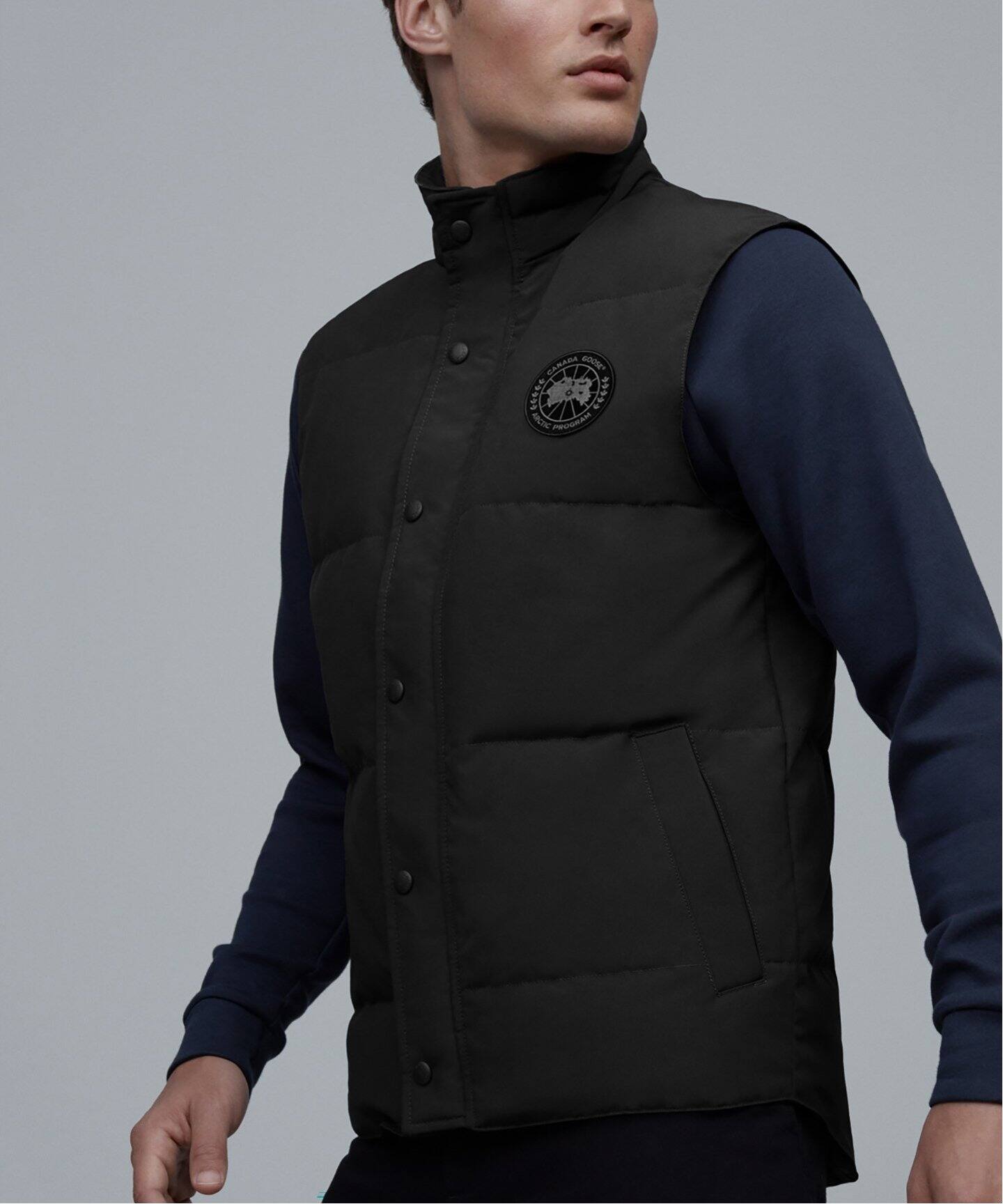 CANADA GOOSE (カナダグース) GARSON VEST BLACK LABEL（ダウン・中綿 