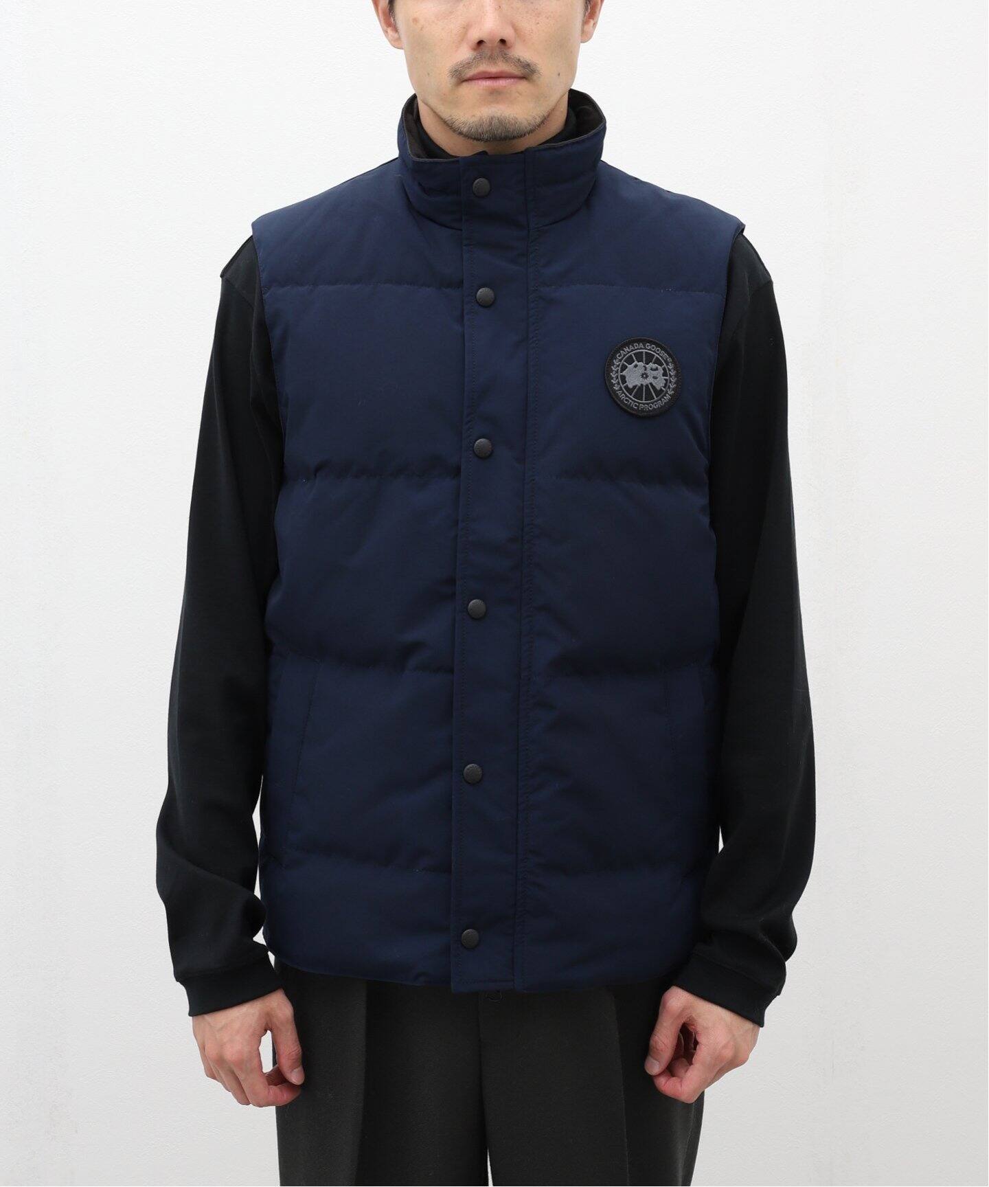 CANADA GOOSE (カナダグース) GARSON VEST BLACK LABEL（ダウン・中綿  