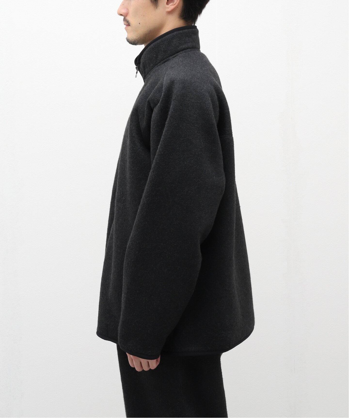 blurhms / ブラームス】Pe/Silk Fleece ZIP Jacket（その他ブルゾン  