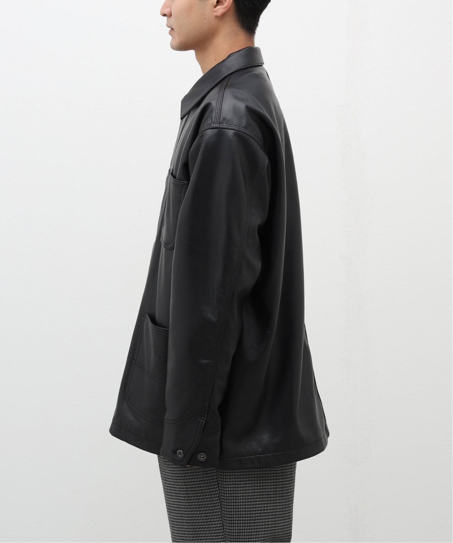 Schott / ショット】LAMB LEATHER COVERALL JACKET（レザージャケット 