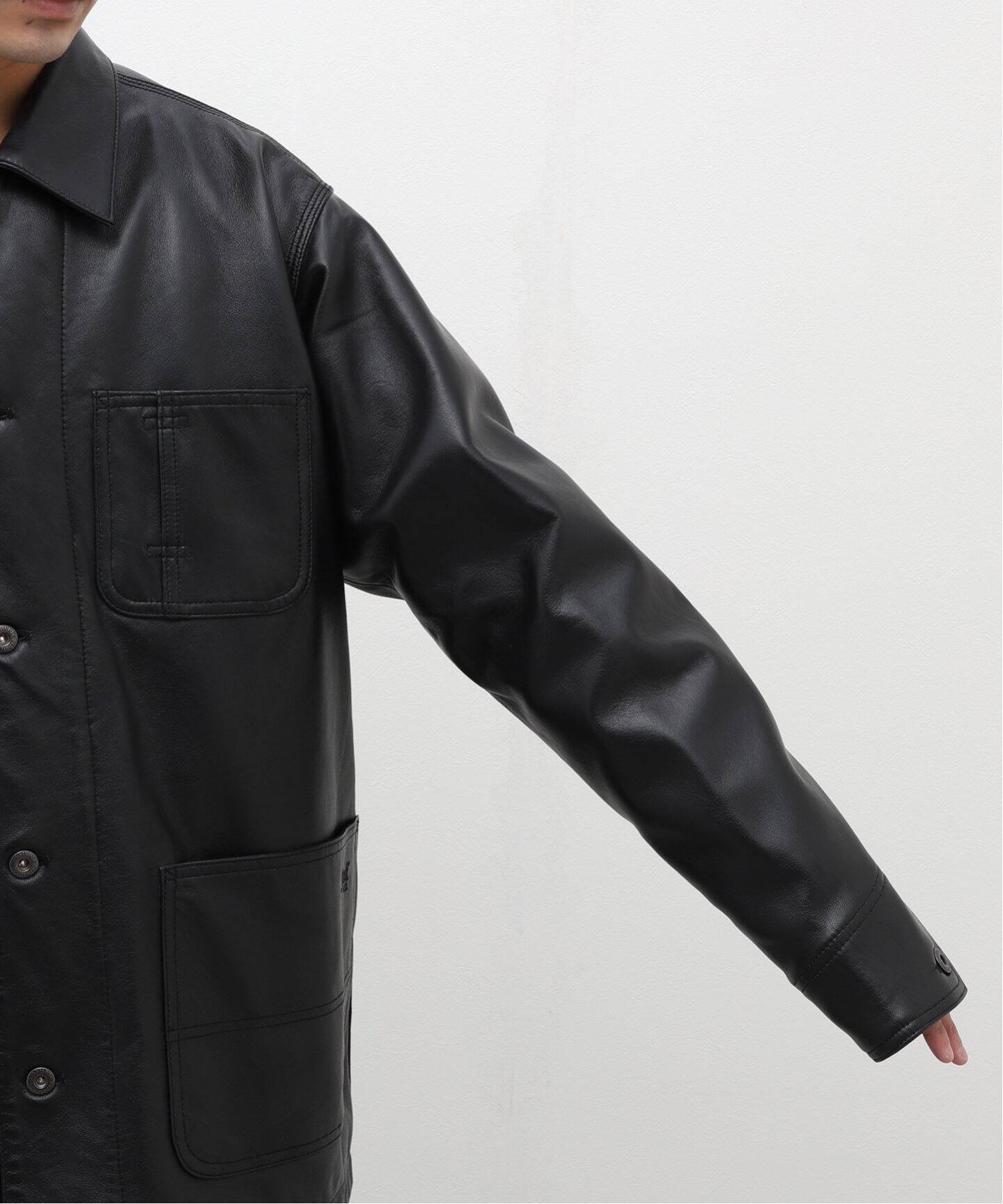 Schott / ショット】LAMB LEATHER COVERALL JACKET（レザージャケット 
