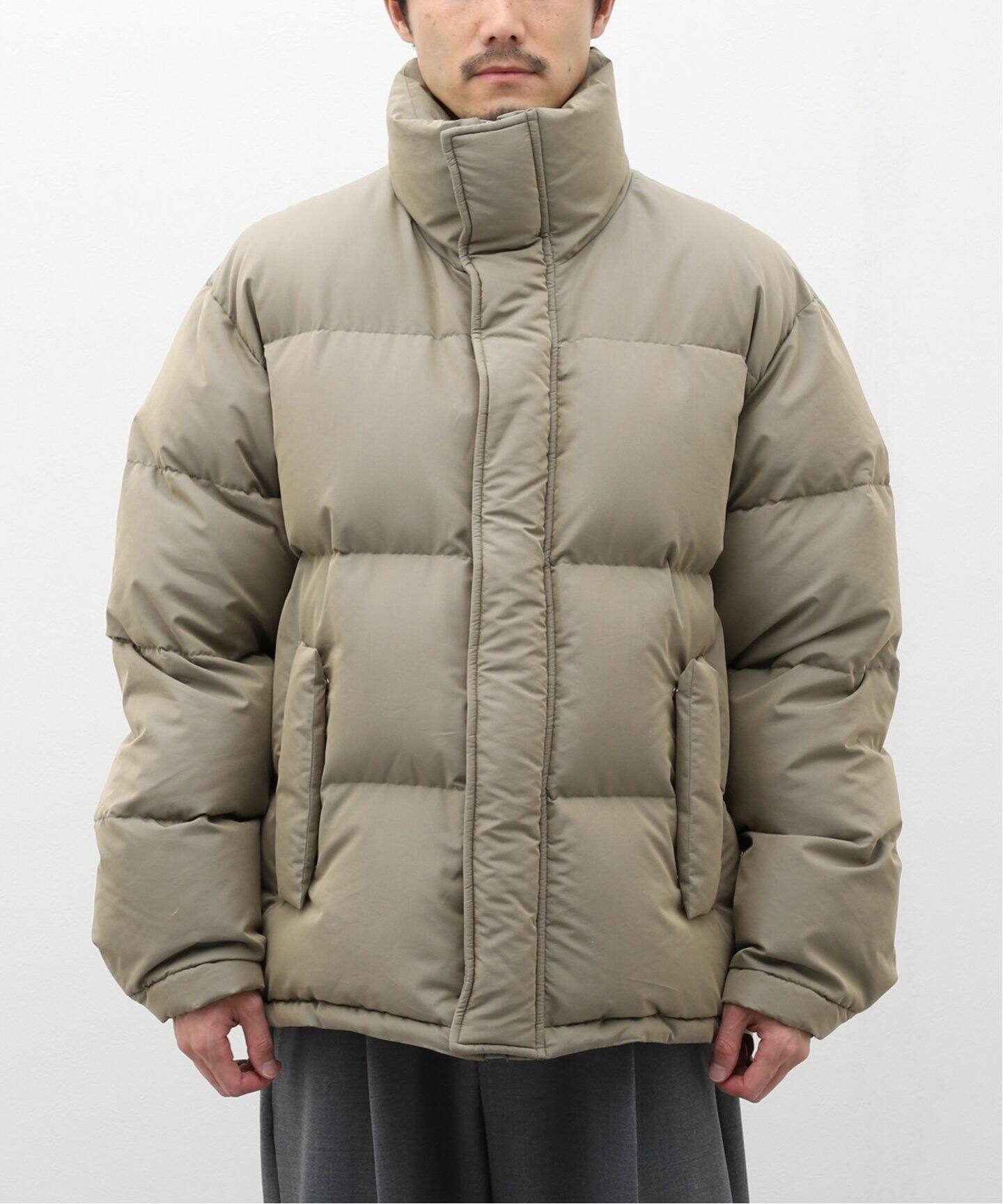 AURALEE / オーラリー】FINX POLYESTER CHAMBRAY DOWN COA（ダウン  