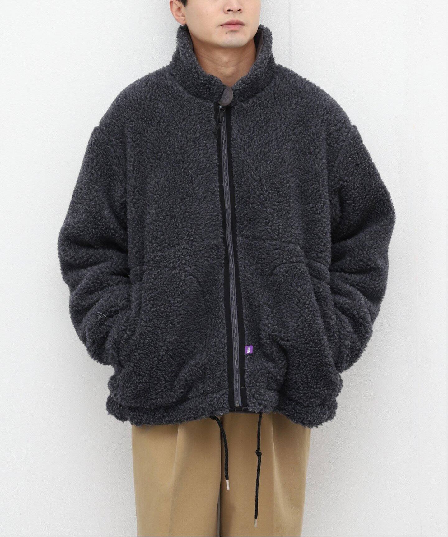 THE NORTH FACE PURPLE LABEL】Wool Boa Field Reversible Jacket  