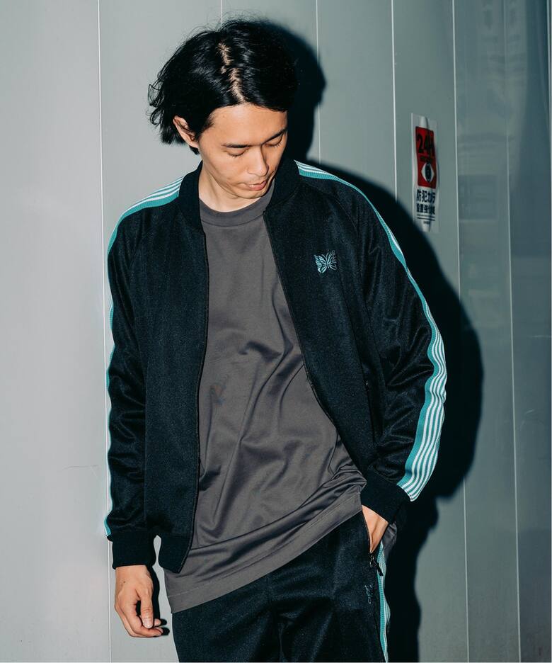NEEDLES × EDIFICE】別注 R.C. Track Jacket / ポリスムース（その他  
