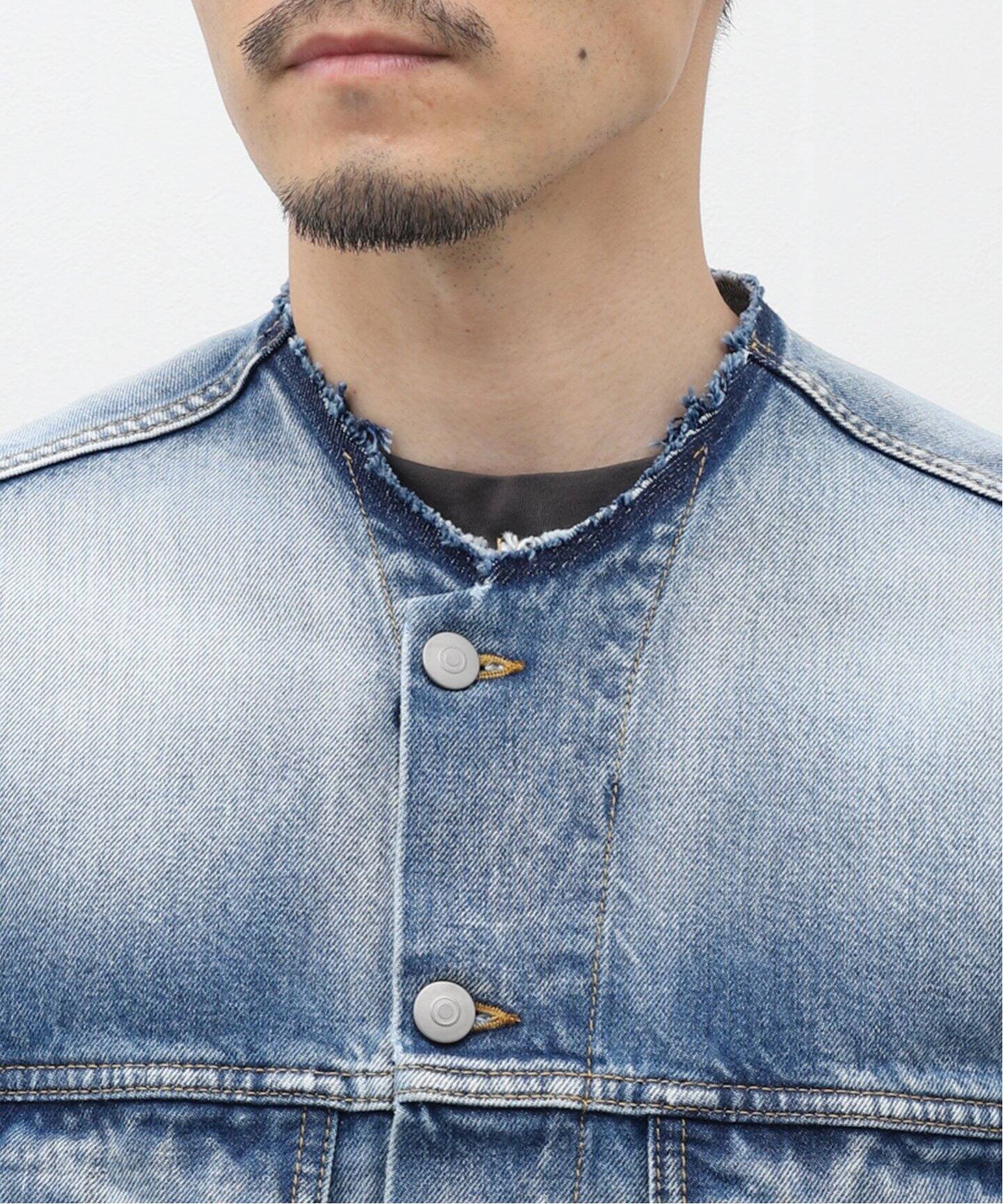 MAISON MARGIELA / メゾン マルジェラ】カラーレス デニムジャケット  