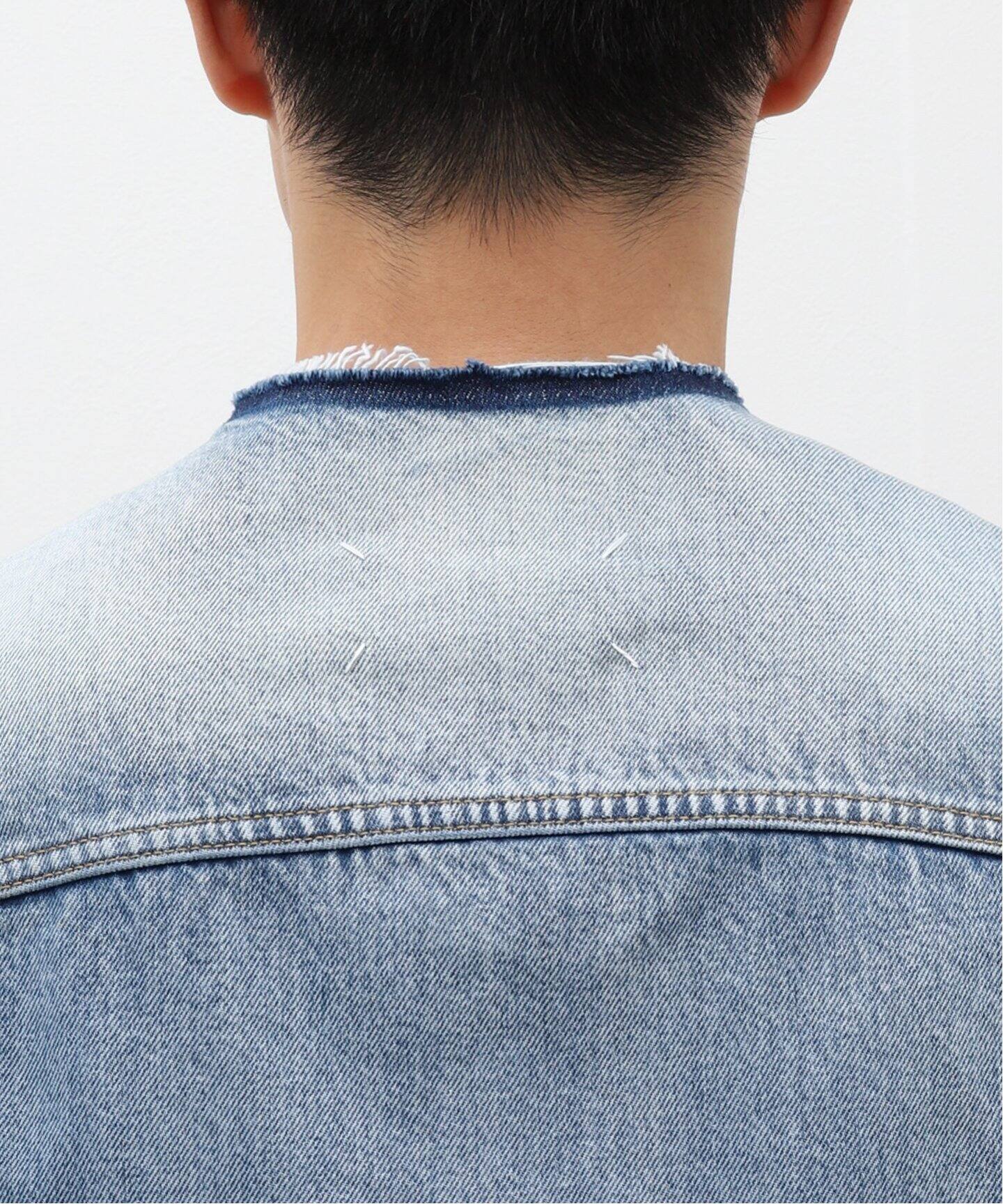 MAISON MARGIELA / メゾン マルジェラ】カラーレス デニムジャケット  