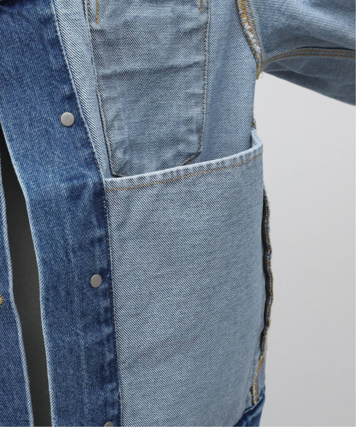 MAISON MARGIELA / メゾン マルジェラ】カラーレス デニムジャケット 