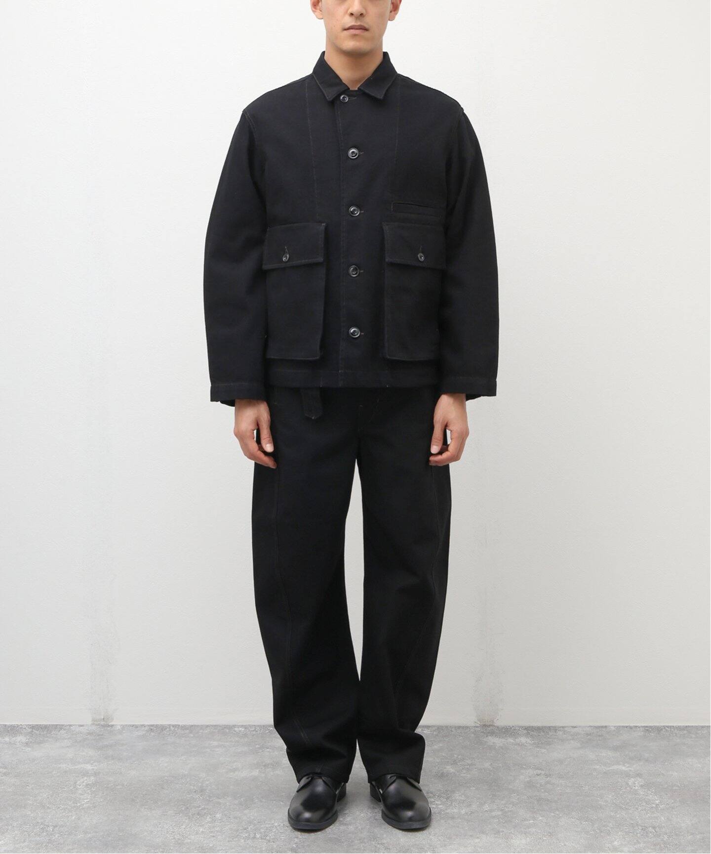 LEMAIRE / ルメール】BOXY JACKET BLACK（その他ブルゾン／アウター 
