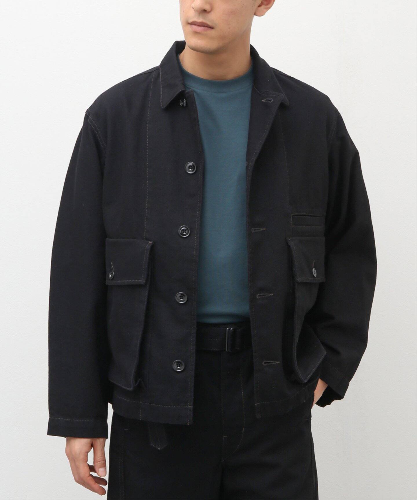 LEMAIRE / ルメール】BOXY JACKET BLACK（その他ブルゾン／アウター  