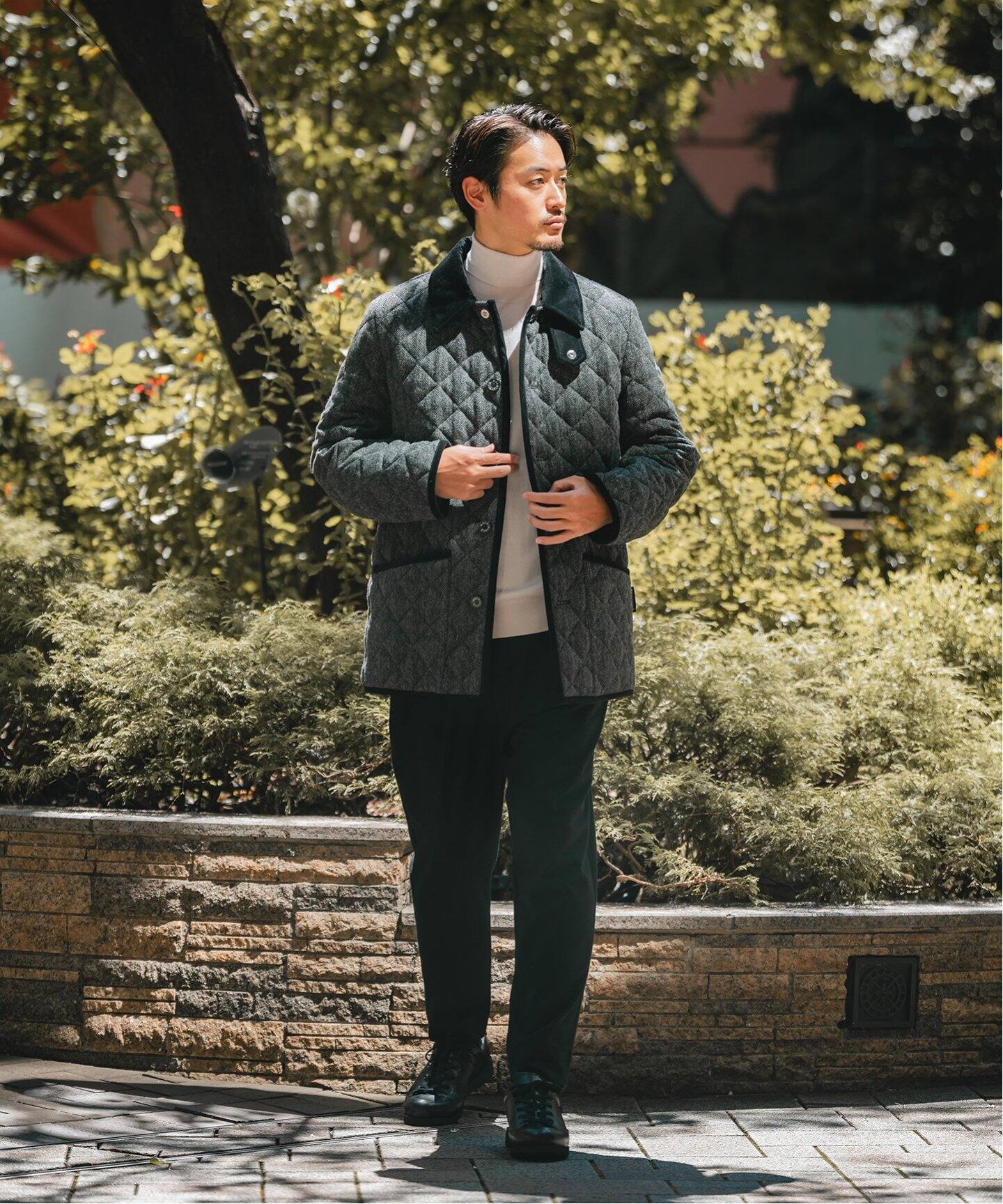 MACKINTOSH / マッキントッシュ】別注 WAVERLY ウール ヘリンボーン 