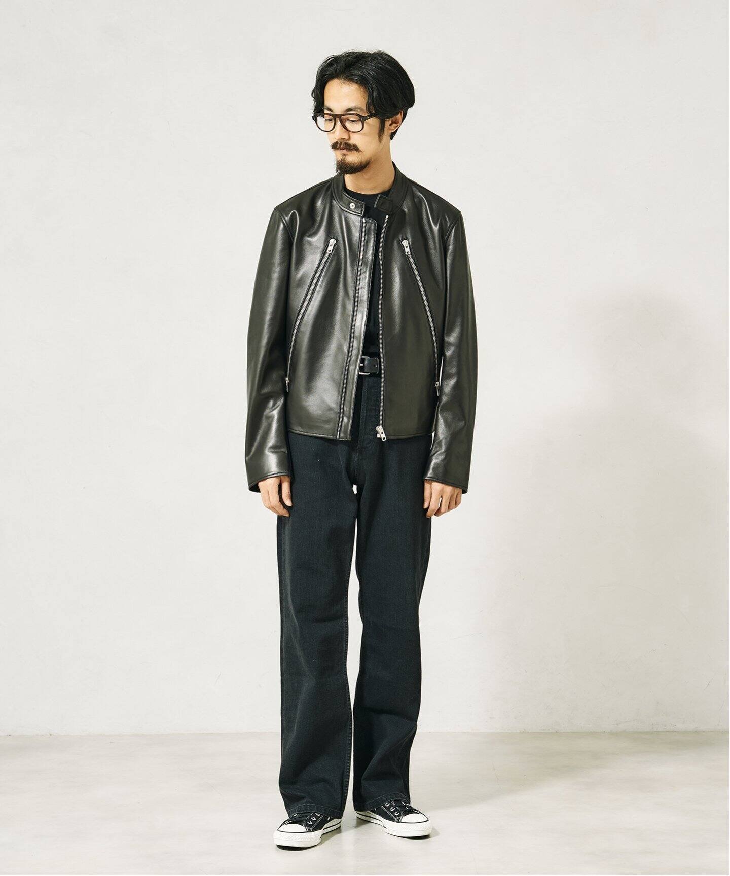 MAISON MARGIELA / メゾン マルジェラ】5 ZIP LEATHER JACKET（レザー  