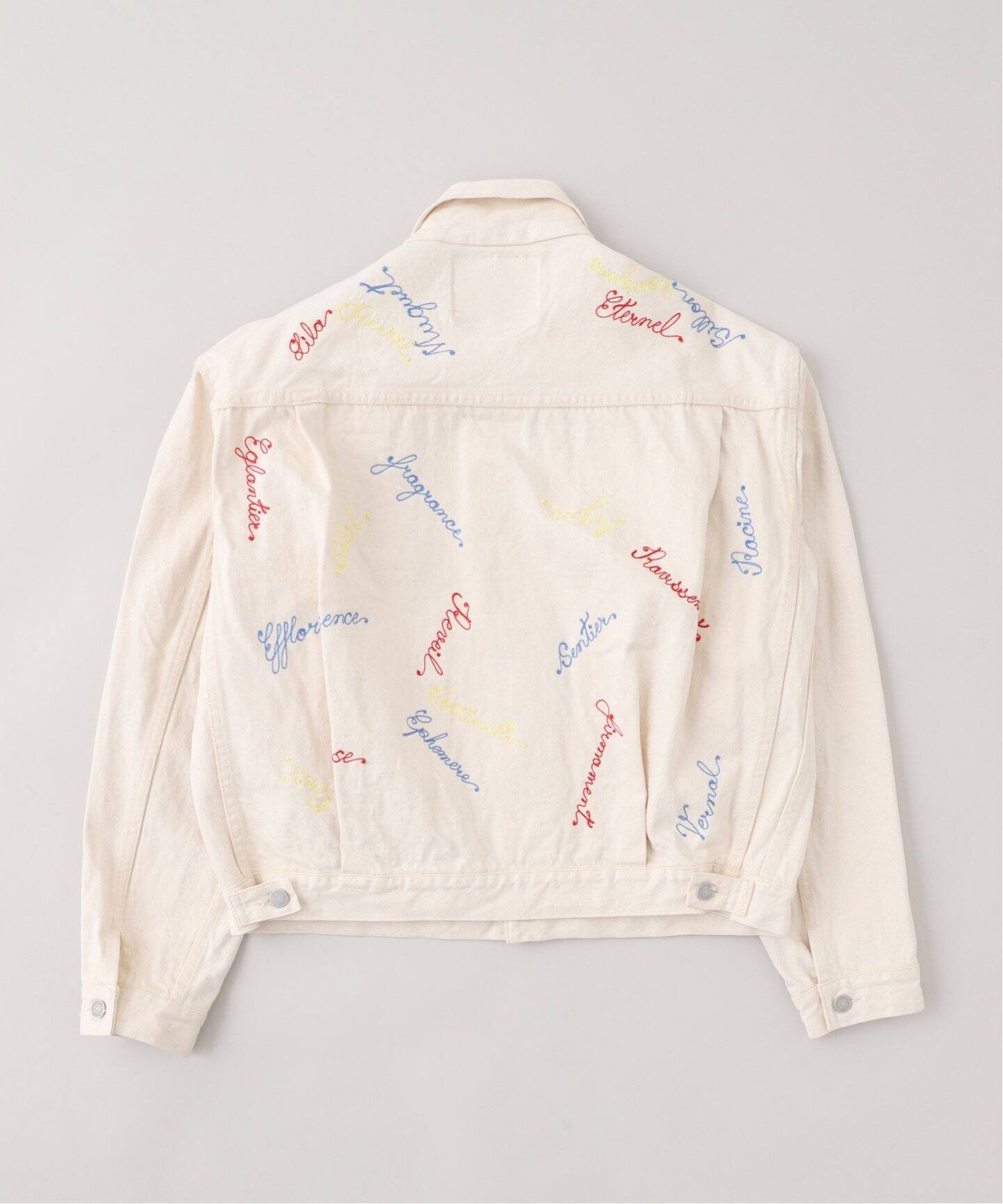 ジャケット・アウター S overfit stitch jacket enamel THEREDTHREAD / ザレッドスレッド】S overfit stitch jacket