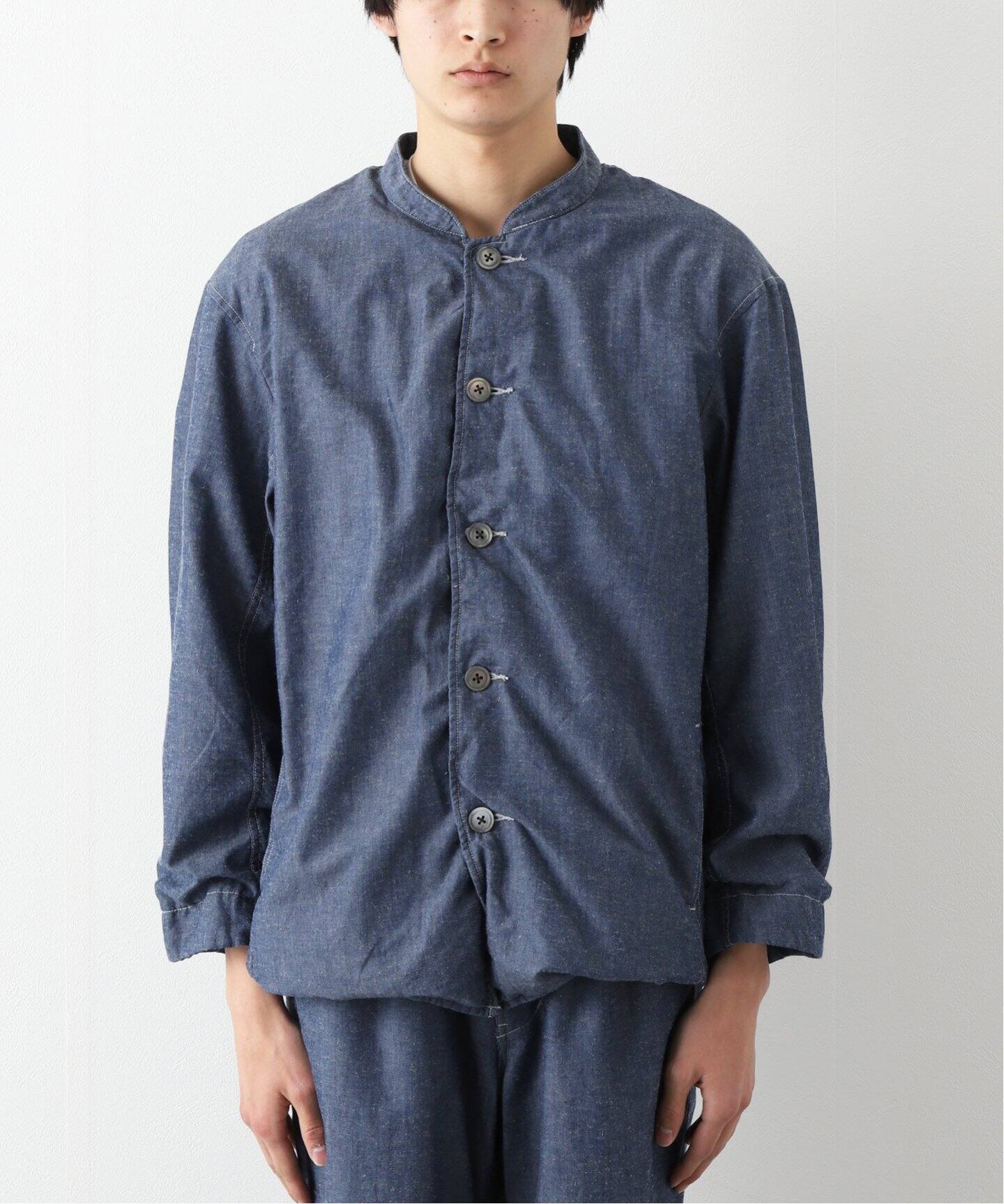 nanamica / ナナミカ】Chambray Band Collar Jacket #SUAS340（その他 Nanamica Band Collar Shirt Jacket