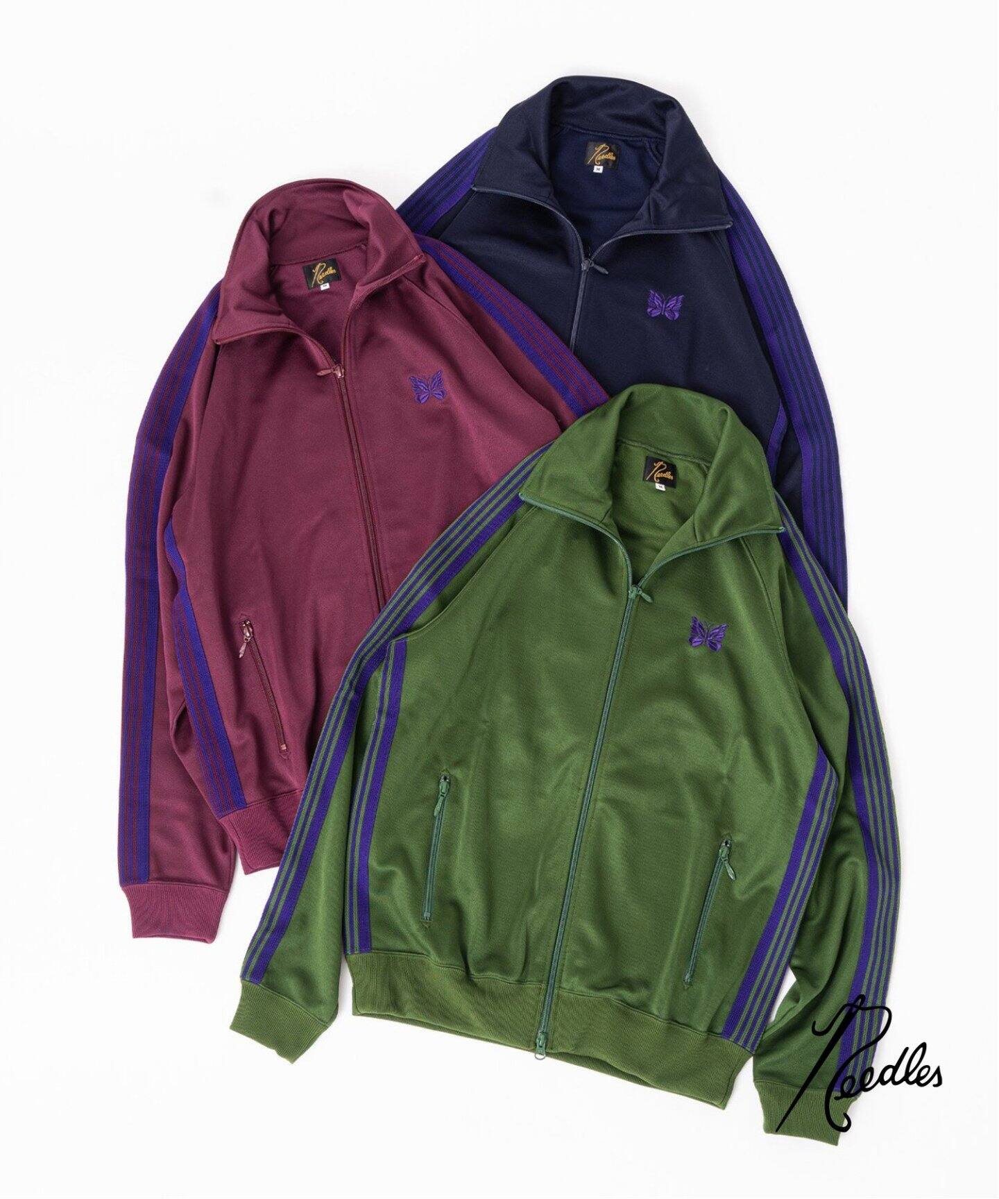 NEEDLES / ニードルズ】Track Jacket-Poly Smooth NS244（ナイロン 