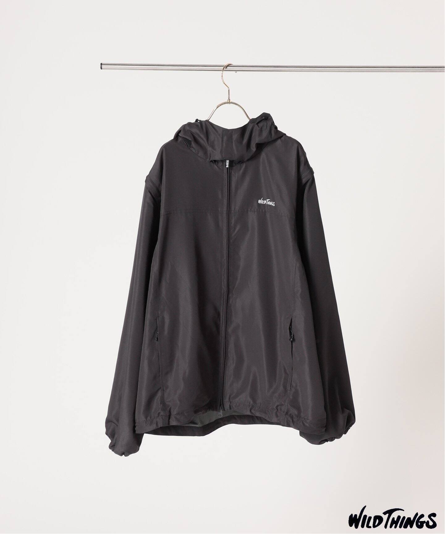 WILDTHINGS / ワイルドシングス】別注 CONVERTIBLE JACKET（ナイロン  