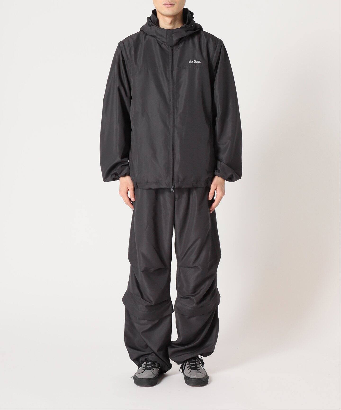 WILDTHINGS / ワイルドシングス】別注 CONVERTIBLE JACKET（ナイロン  