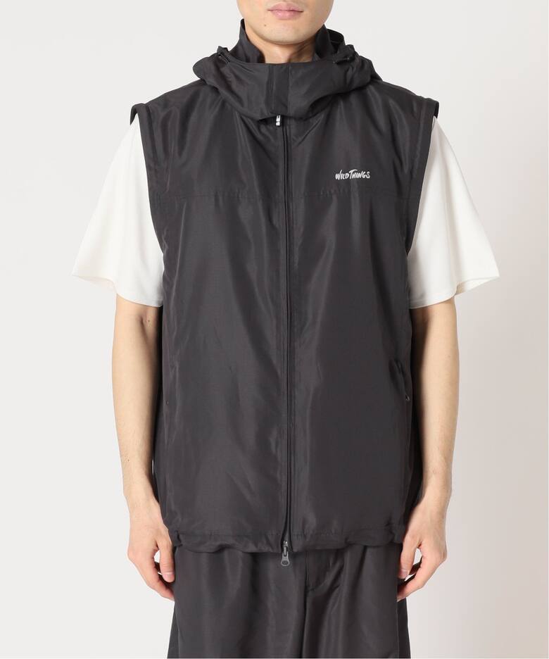 WILDTHINGS / ワイルドシングス】別注 CONVERTIBLE JACKET（ナイロン 