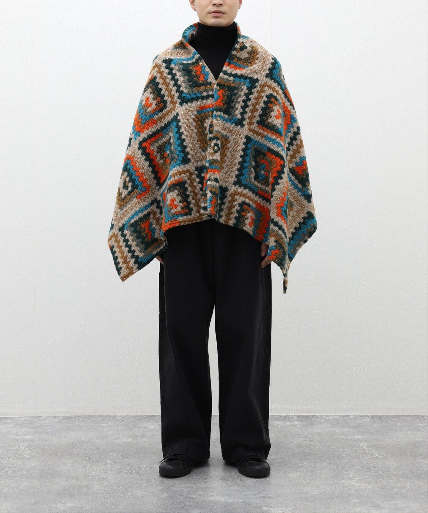 ENGINEERED GARMENTS / エンジニアドガーメンツ】Button Shawl/NQ386 