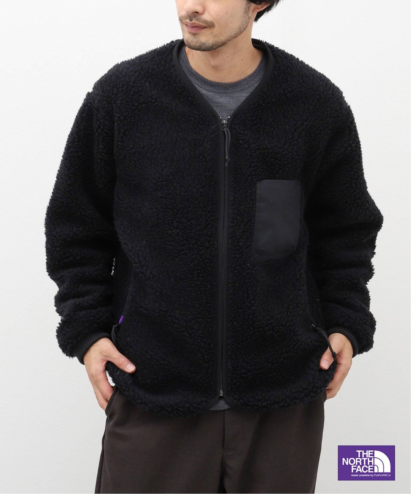THE NORTH FACE PPL】Wool Boa GORE-TEX Field Cardigan（ボア 