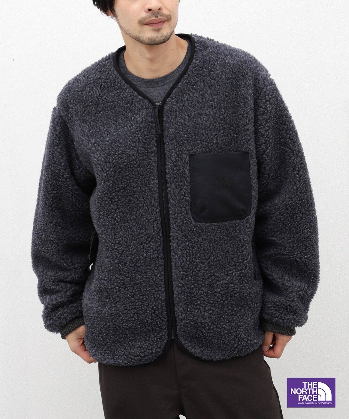 THE NORTH FACE PPL】Wool Boa GORE-TEX Field Cardigan（ボア 