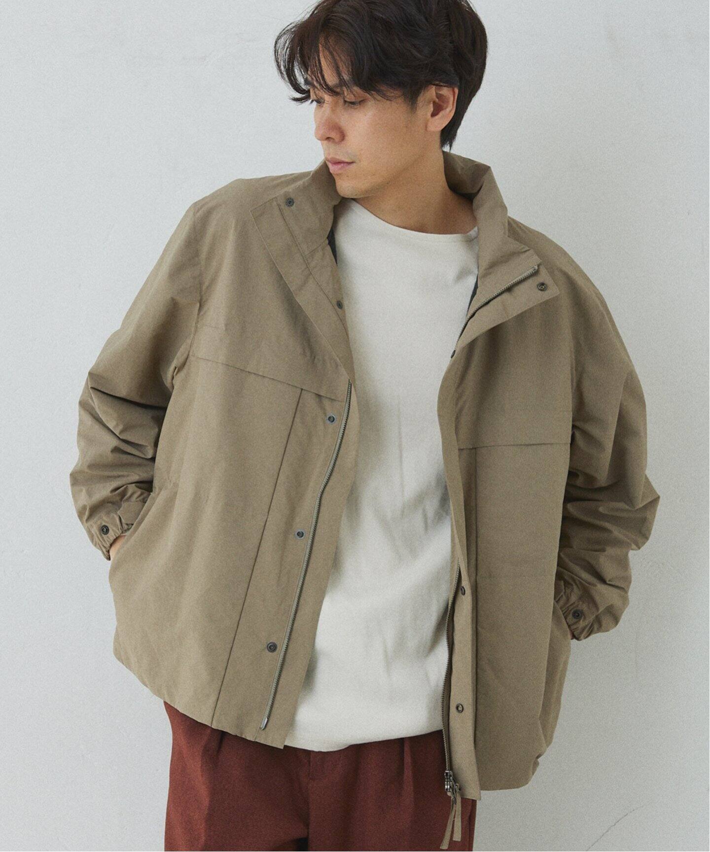 STILL BY HAND / スティルバイハンド】 Stand collar field jacket 