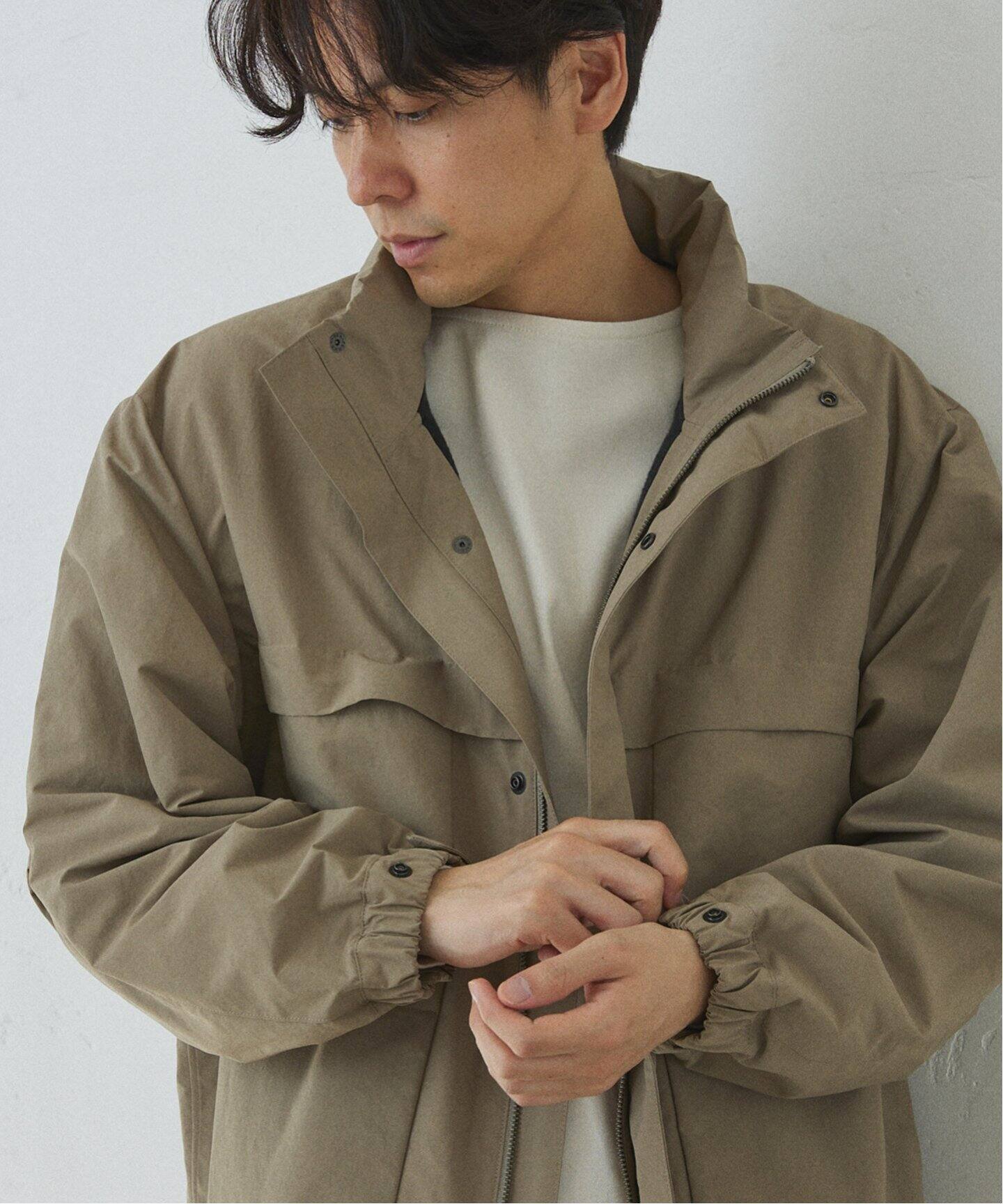 STILL BY HAND / スティルバイハンド】 Stand collar field jacket 