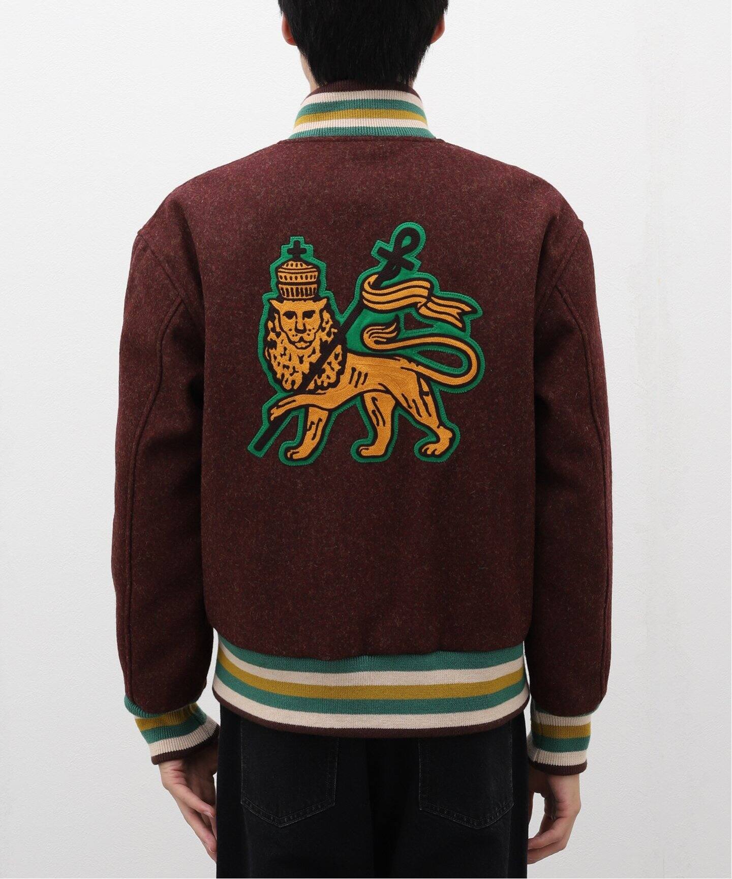 Sasquatchfabrix. / サスクワァッチファブリックス】STADIUM JACKET 