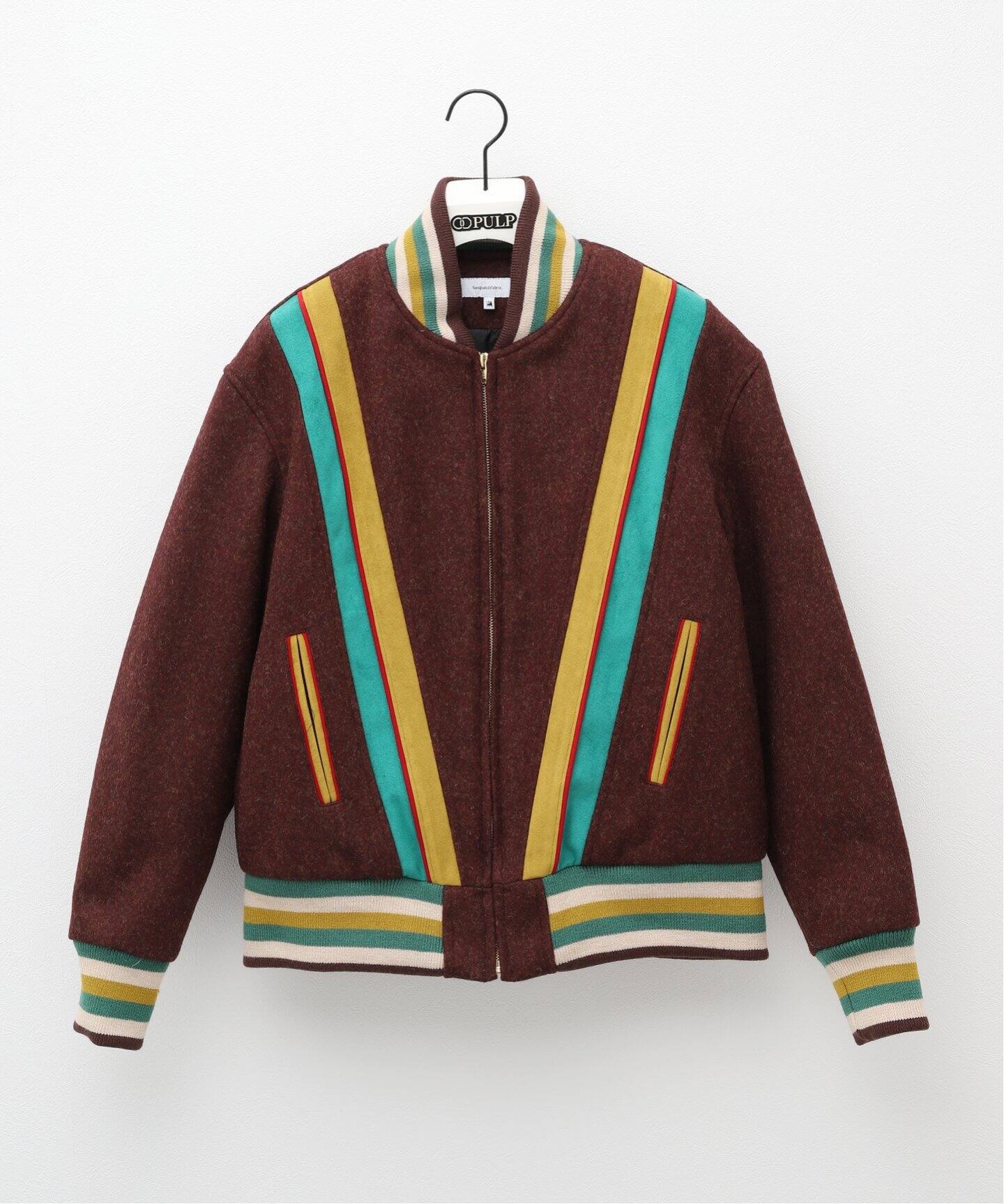 Sasquatchfabrix. / サスクワァッチファブリックス】STADIUM JACKET 
