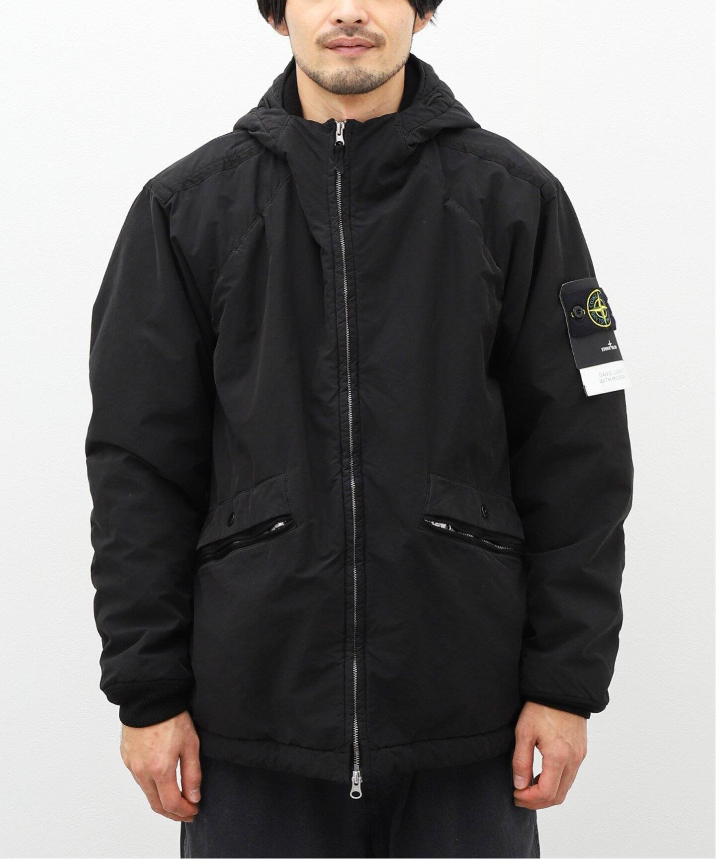 STONEISLAND / ストーンアイランド】ミリタリーフーデッドブルゾン 