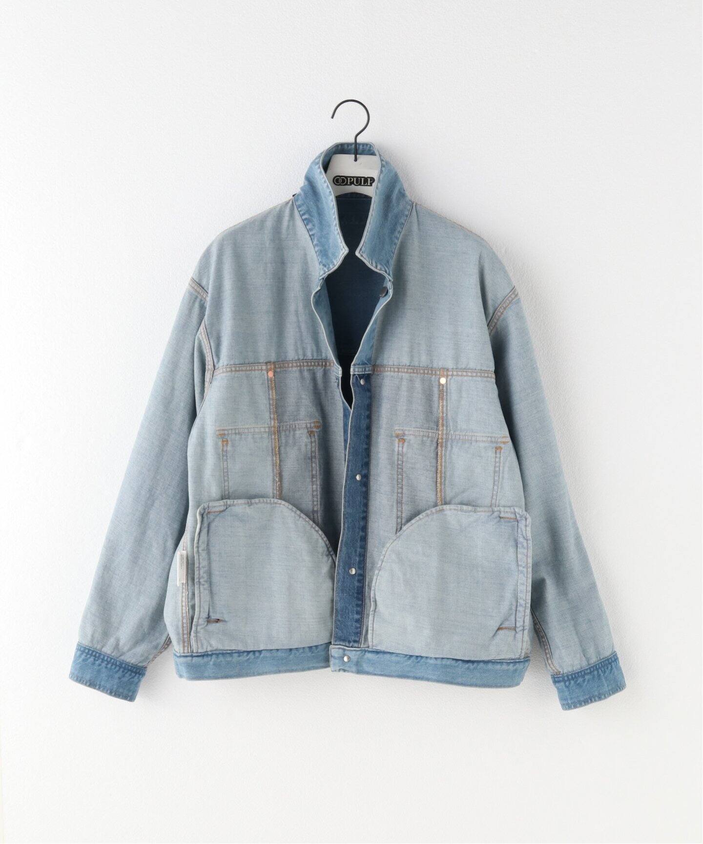JIEDA / ジエダ】SWITCHING DENIM JACKET（デニムジャケット）｜PULP  
