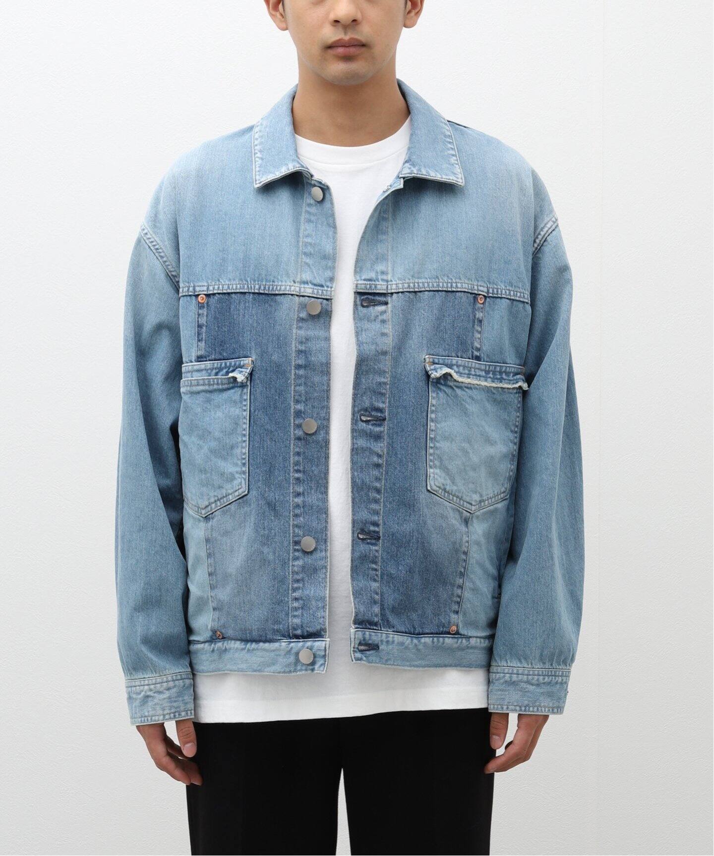 JIEDA / ジエダ】SWITCHING DENIM JACKET（デニムジャケット）｜PULP  