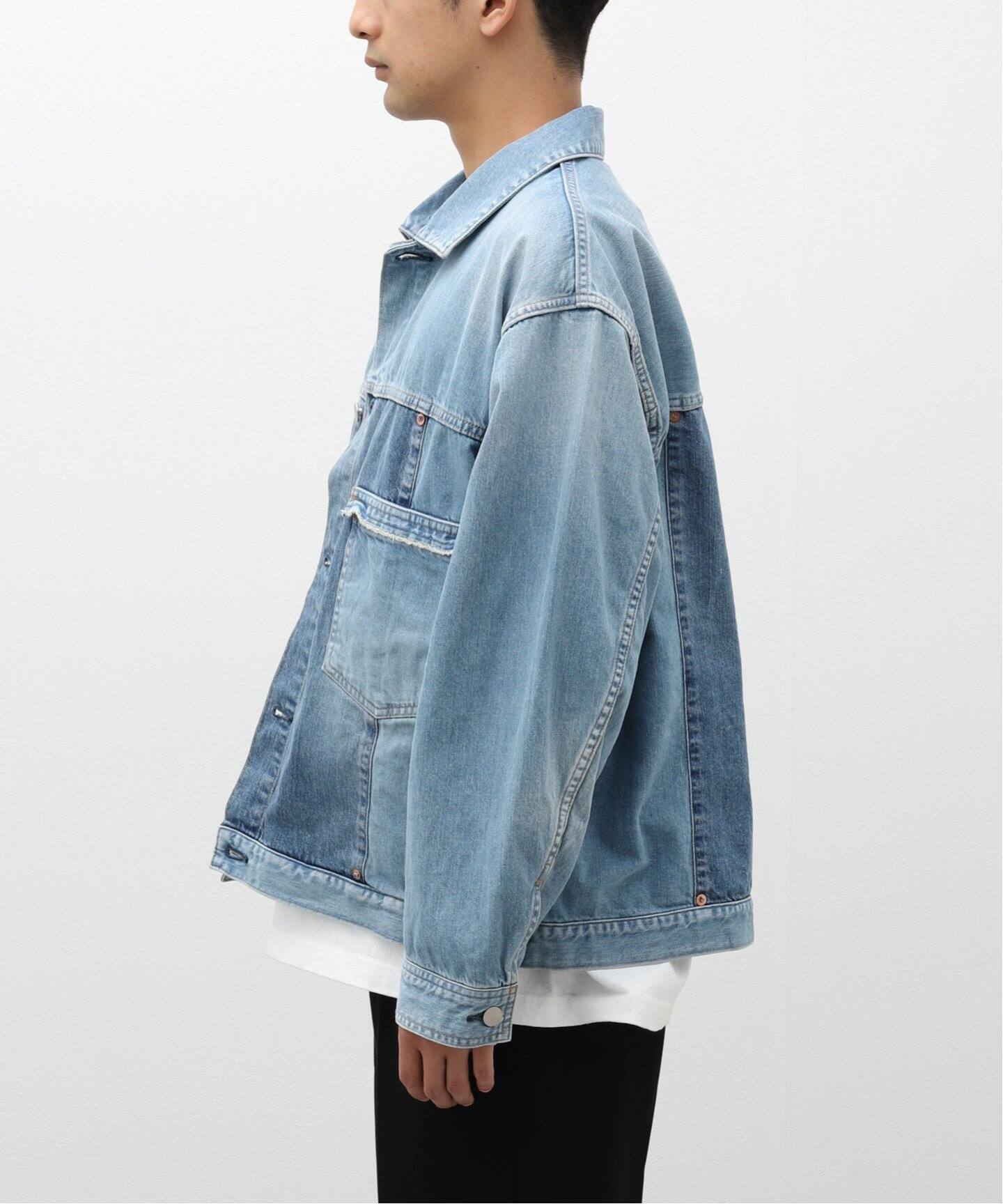 JIEDA / ジエダ】SWITCHING DENIM JACKET（デニムジャケット）｜PULP  