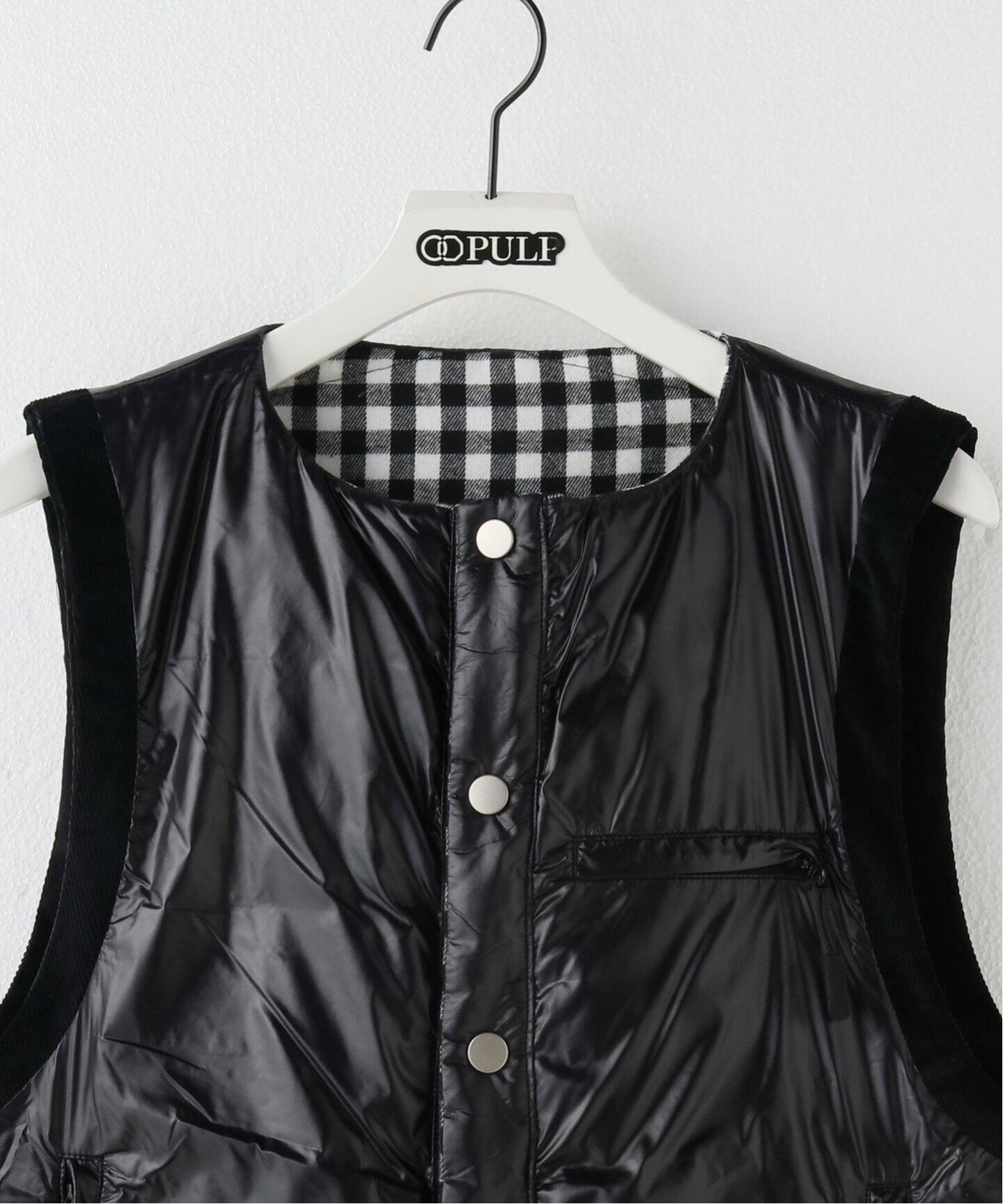 ORIGINAL FAKE KAWS 癒す ダウンベスト リバーシブル デニム 