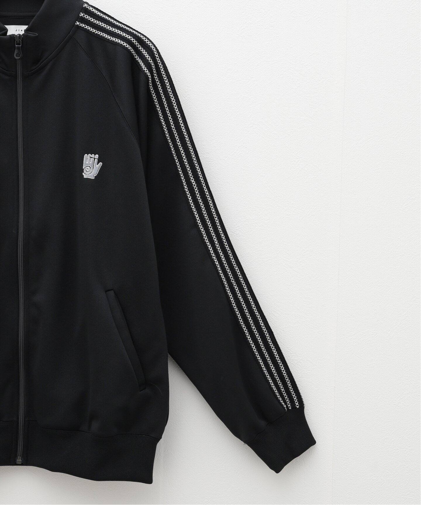 JIEDA / ジエダ】5 STRIPE ZIP JERSEY TOP（その他ブルゾン／アウター 