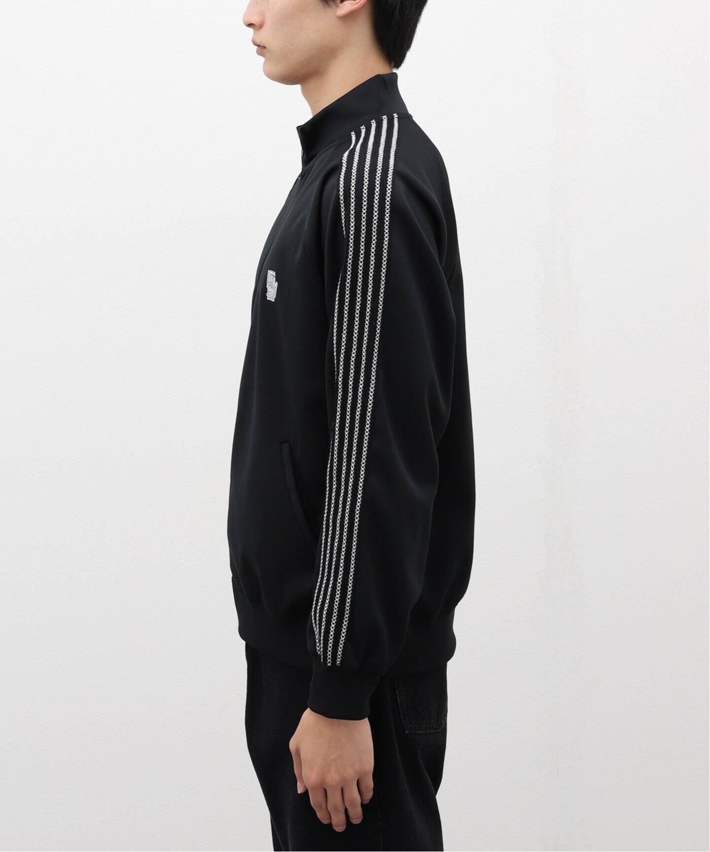 JIEDA / ジエダ】5 STRIPE ZIP JERSEY TOP（その他ブルゾン／アウター 