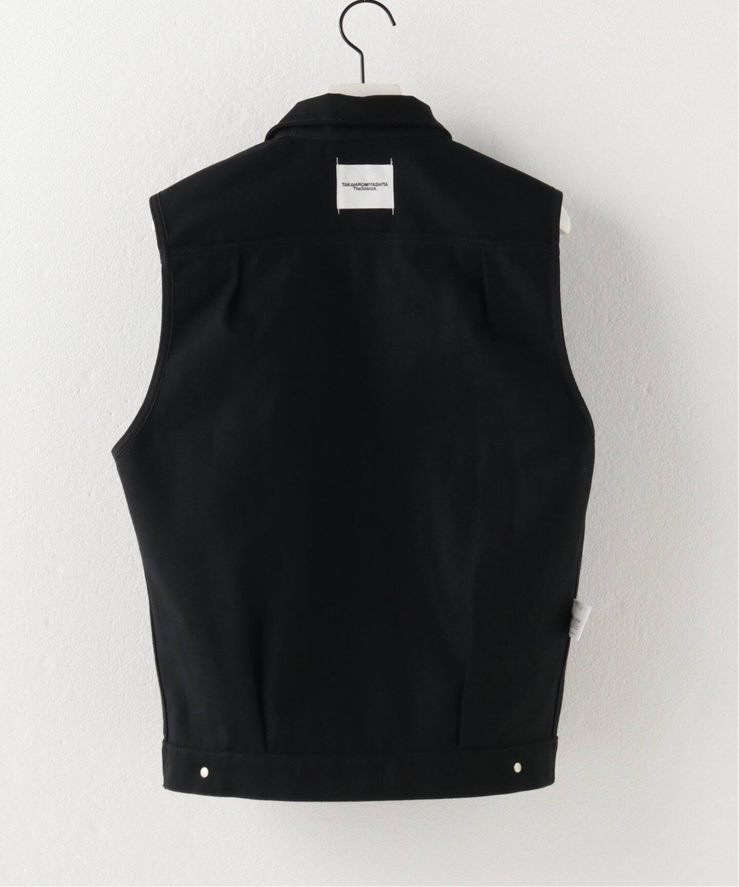 TAKAHIROMIYASHITATheSoloist. 】SLEEVELESS JEAN JACKET（デニム 