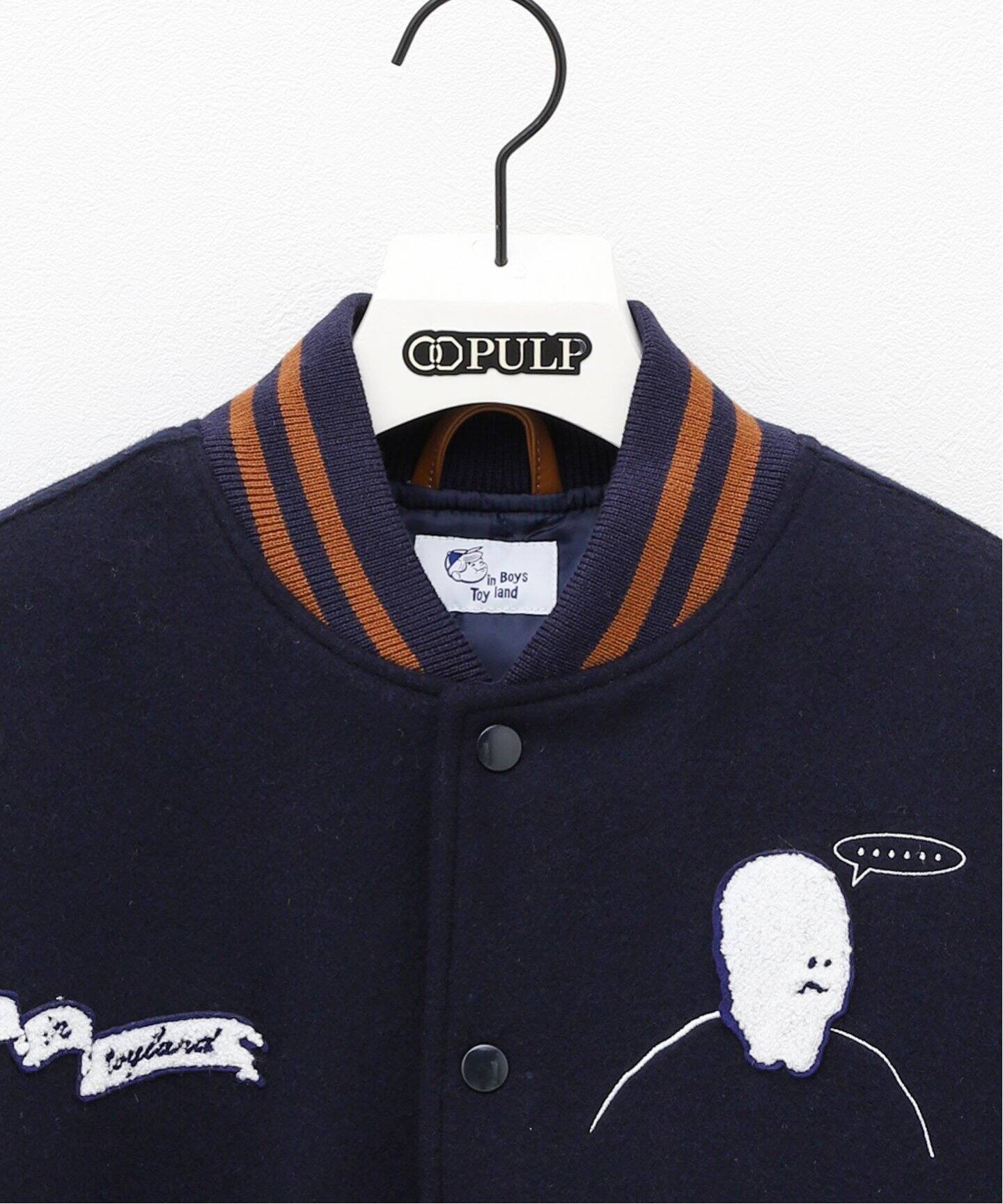 BOYS IN TOYLAND / ボーイズ イン トイランド】 T-LAND VARSITY JACKET