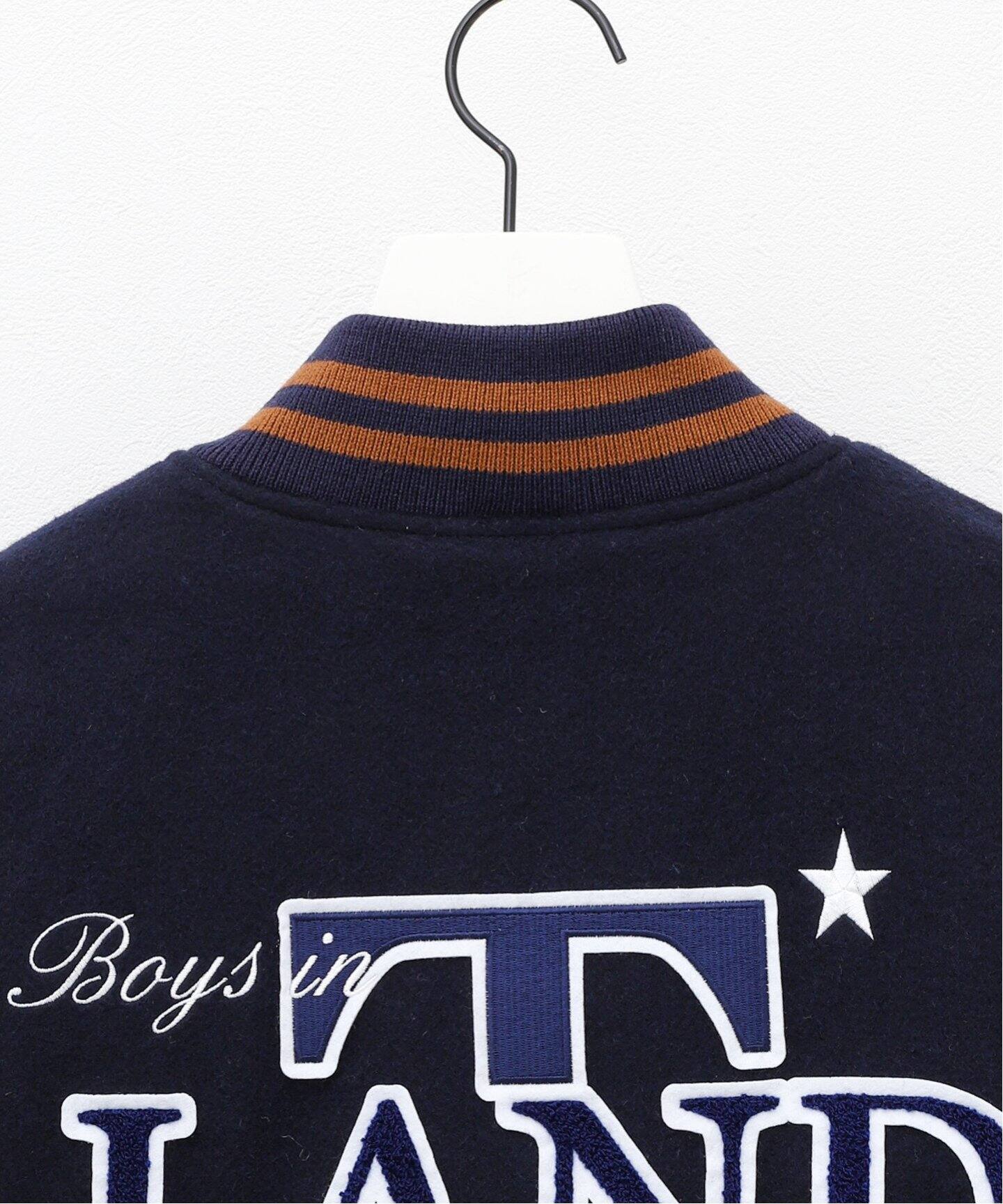 BOYS IN TOYLAND / ボーイズ イン トイランド】 T-LAND VARSITY JACKET 