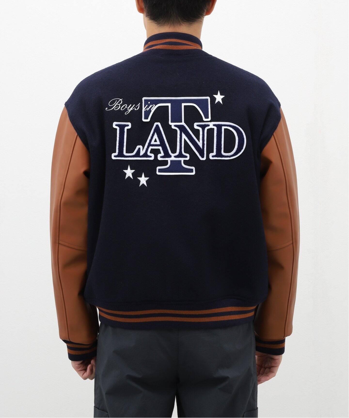 BOYS IN TOYLAND / ボーイズ イン トイランド】 T-LAND VARSITY JACKET 