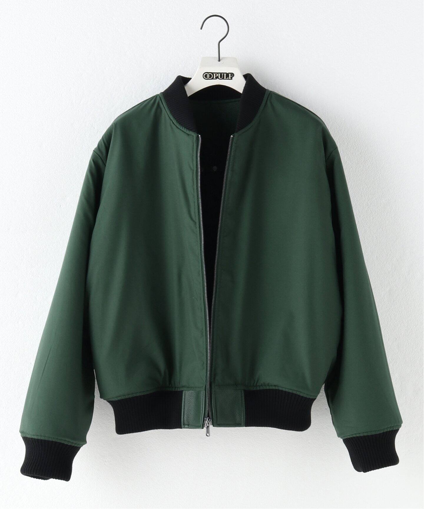 AFB / エーエフビー】STUDDED BOMBER JACKET（レザージャケット 