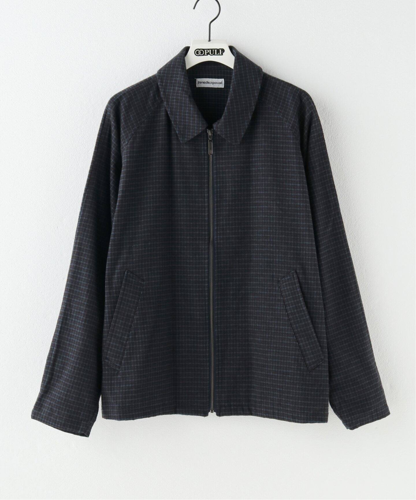 CABARET POVAL / キャバレーポバール】FLANNEL STAIN SHIRT（その他  