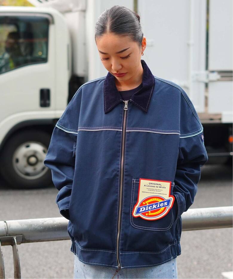 WORK JACKET by【KOWGA × CARSERVICE × Dickies】（その他ブルゾン 
