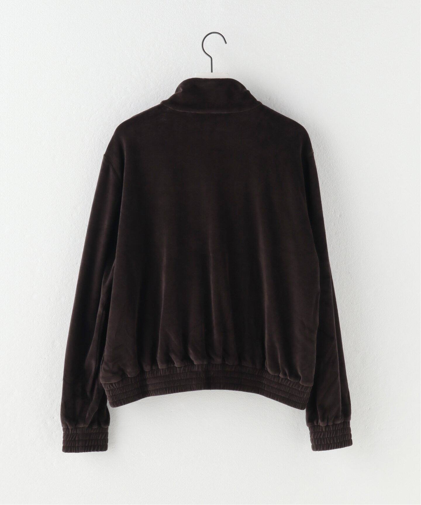 SPORTY&RICH / スポーティアンドリッチ】SCRIPT VELOUR TRACK JACKET  